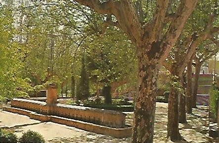 POSTAL 55622: ALCAÑIZ. Glorieta