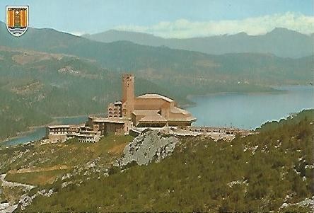 POSTAL 55627: TORRECIUDAD. Santuario vista general