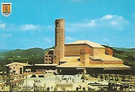 POSTAL 55637: TORRECIUDAD. Santuario y explanada