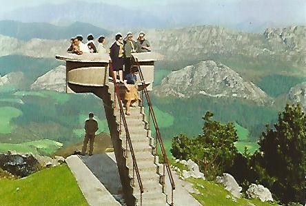 POSTAL 55663: ASTURIAS. Mirador del Fito
