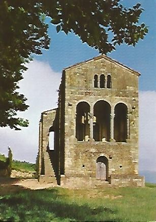 POSTAL 55666: OVIEDO. Santa Maria del Naranco