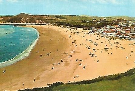 POSTAL 55691: SUANCES. Playa de la Concha