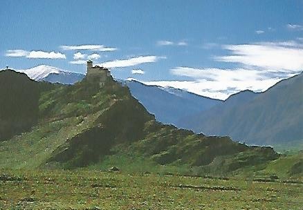 POSTAL 55757: TIBET. Yumbi Lakang