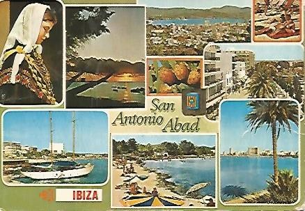 POSTAL 55800: IBIZA. Sant Antonio Abad