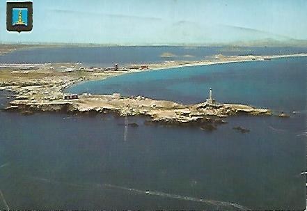 POSTAL 55801: CABO DE PALOS. Vista aerea