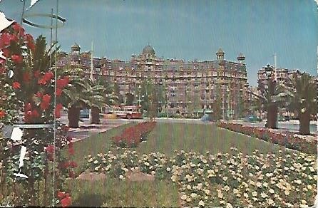 POSTAL 55810:  BARCELONA. Plaza Calvo Sotelo