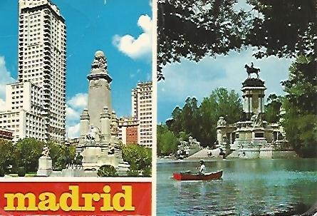 POSTAL 55817: MADRID. Torre de Madrid