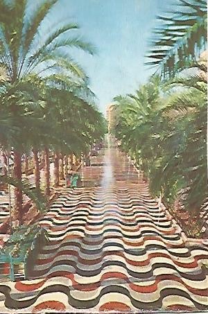 POSTAL 55825: ALICANTE. Explanada de España