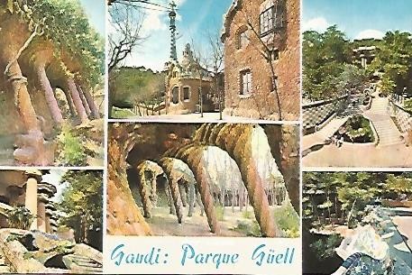 POSTAL 55844: BARCELONA. Parque Guell