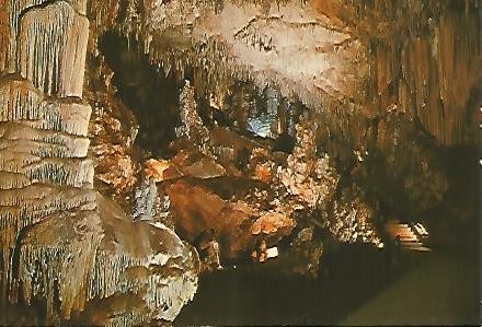 POSTAL 55849: CUEVA DE NERJA. Sala de los Fantasmas