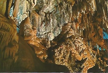 POSTAL 55852: CUEVA DE NERJA. Sala del Cataclismo. Vista parcial