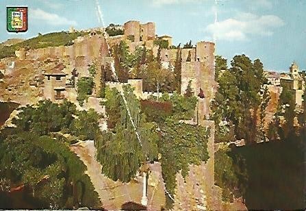 POSTAL 55859: MALAGA. Alcazaba