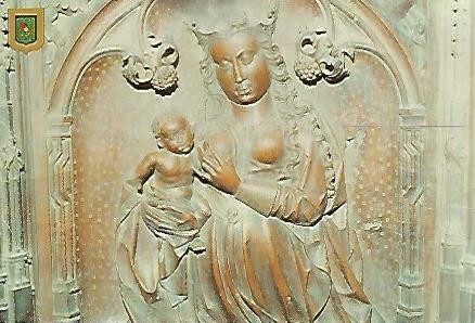 POSTAL 55862: NAJERA. La Virgen de la Leche