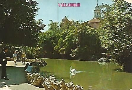 POSTAL 55873: VALLADOLID. Estanque de los Jardines de Campo Grande