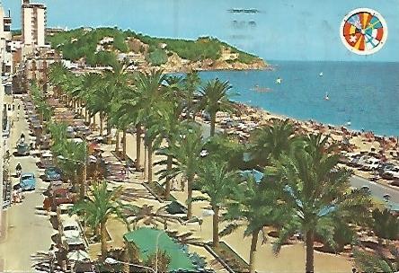 POSTAL 55876: LLORET DE MAR. Vista general