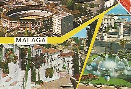 POSTAL 55878: MALAGA. Vistas
