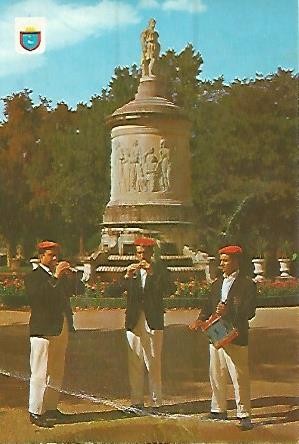 POSTAL 55888: PAMPLONA. Monumento a Gayarra