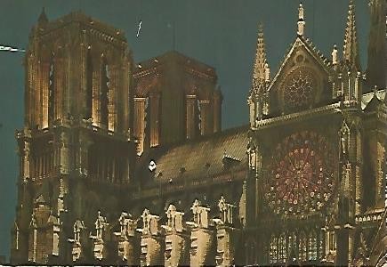 POSTAL 55909: PARIS. Notre Dame