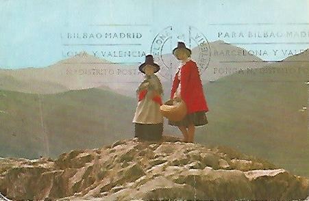 POSTAL 55911: Folclore de Eisteddfods