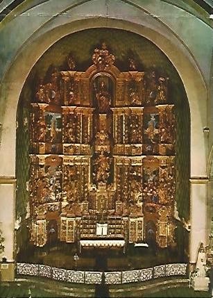 POSTAL 55916: PIRINEOS. Retablo de la Iglesia de Collioure