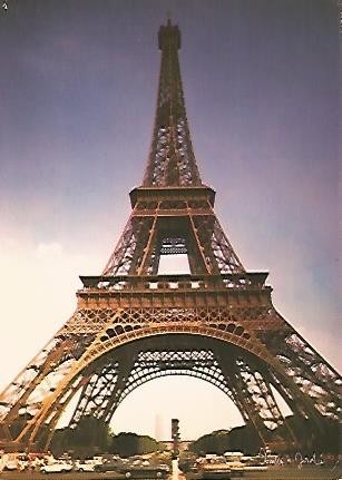 POSTAL 55921: PARIS. La Torre Eiffel