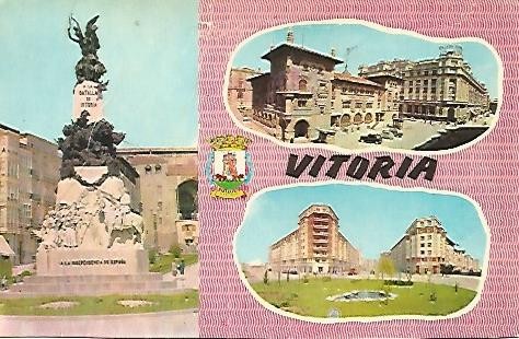 POSTAL 55935: VITORIA. Monumento a la Batalla de Victoria