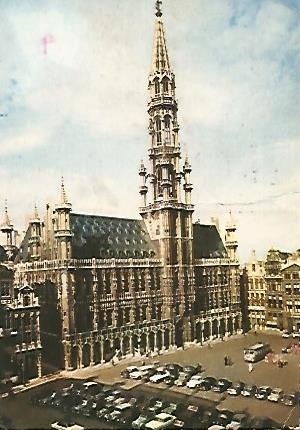 POSTAL 55939: BRUSELAS. Hotel de Ville