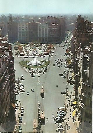 POSTAL 55940: VALENCIA. Plaza del Caudillo