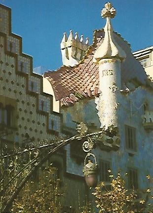 POSTAL 55955: BARCELONA. Casa Batllo
