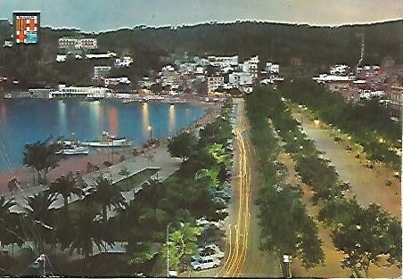 POSTAL 55980: SANT FELIU DE GUIXOLS. Paseo de San Elmo