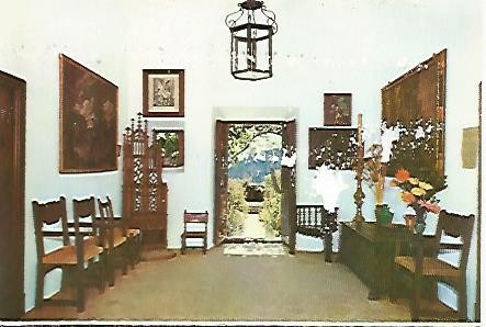 POSTAL 56004: MALLORCA. Valldemosa. Sala central de la Celda de Chopin