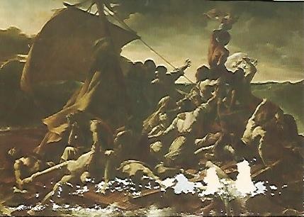 POSTAL 56005: Le Radeau de la Meduse de Gericault