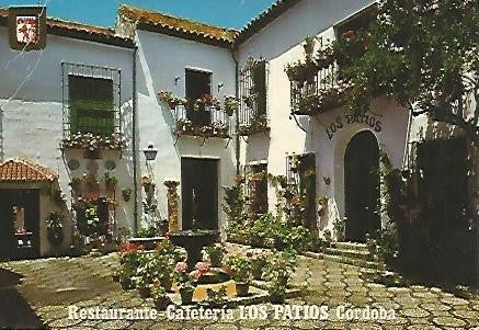 POSTAL PUBLICITARIA 56068: Restaurante Los Patios. Cordoba