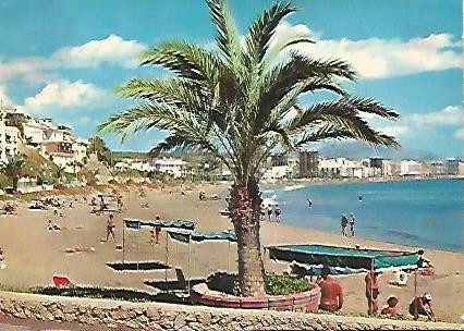 POSTAL 56084: BENIDORM. Vista playa Poniente