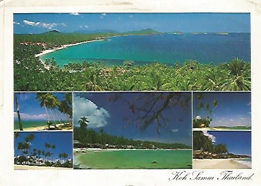 POSTAL 56091: KOH SAMUI. Tailandia