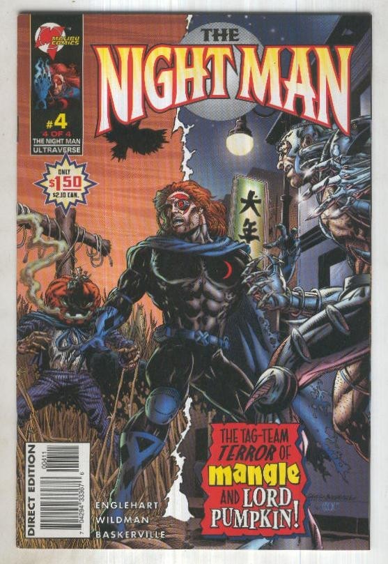 THE NIGHT MAN, Vol.02 No.04: Chaos (Malibu 1995) 