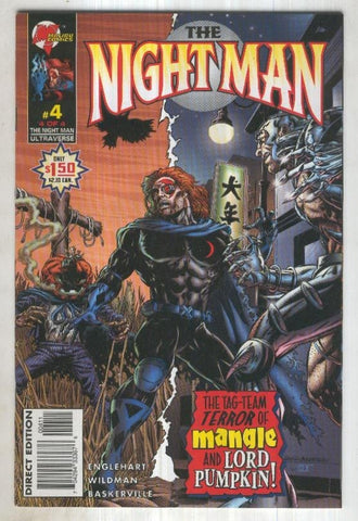 THE NIGHT MAN, Vol.02 No.04: Chaos (Malibu 1995) 