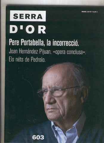 Serra D,Or numero 603
