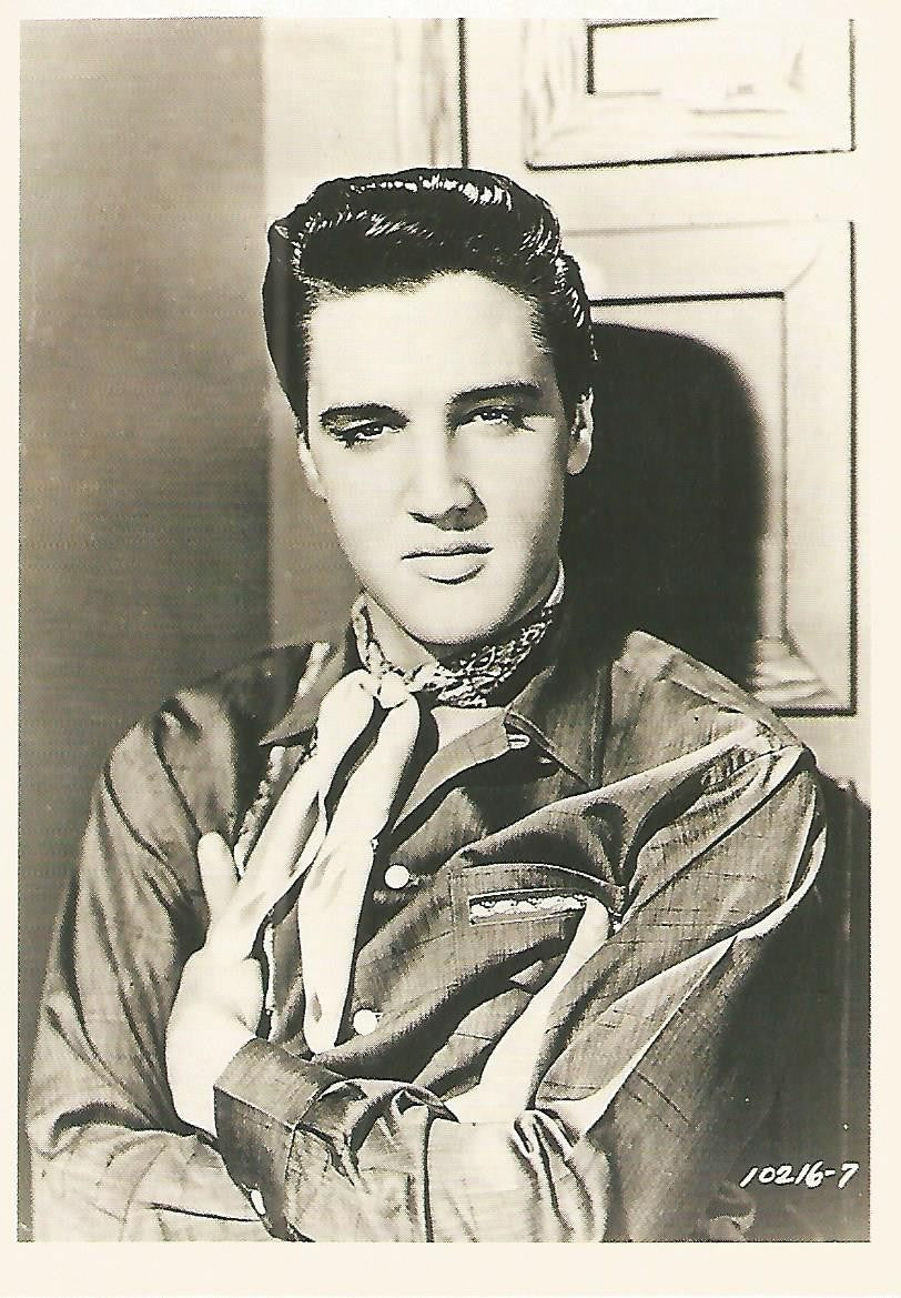 Postal 52730: ELVIS PRESLEY - King Creole Paramount 1958