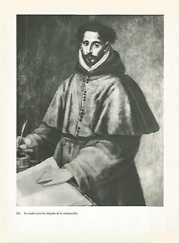 LAMINA 2057: Escuela de El Greco. San Buenaventura