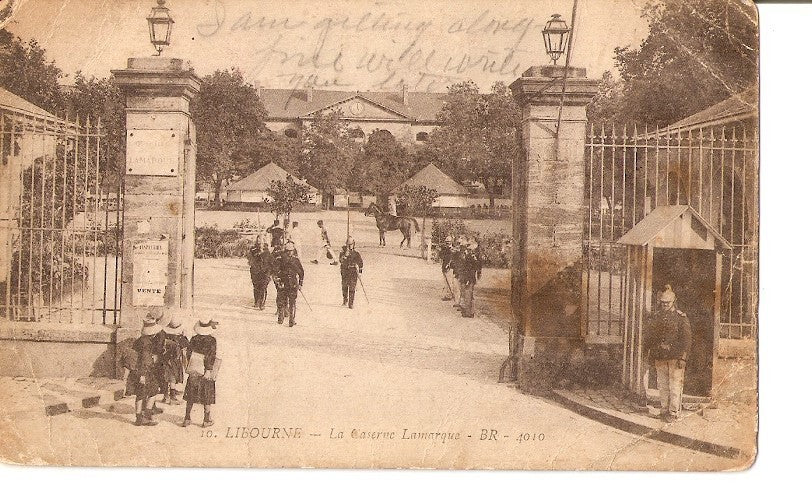 Postal 036015 : Libourne - La Caserve Lamarque