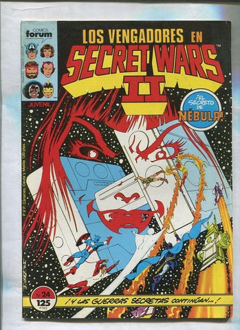 Secret Wars numero 24: Los Vengadores