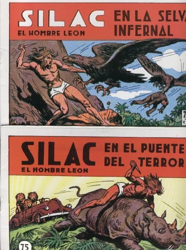 Silac hombre leon:, coleccion facsimil
