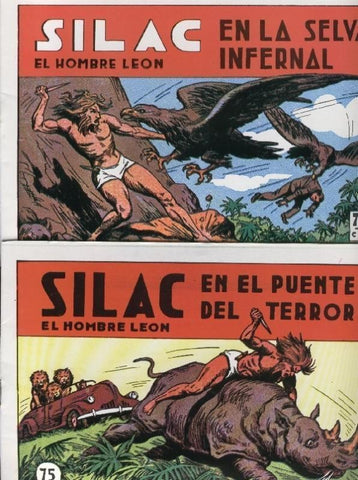 Silac hombre leon:, coleccion facsimil