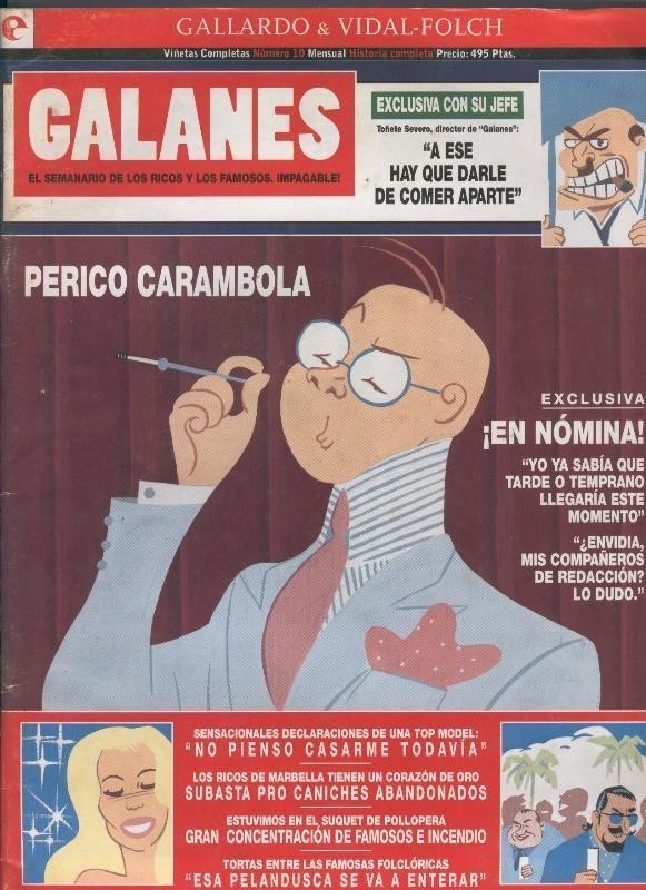 Viñetas completas numero 10: Perico Carambola de Gallardo