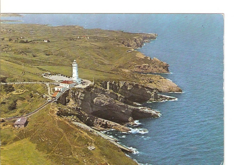 Postal 020278 : Faro y costa - Santander