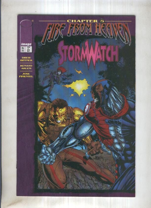STORMWATCH, Vol.1: Numero 35 (Image 1996)