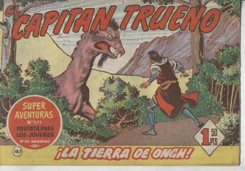 El Capitan Trueno original numero 187
