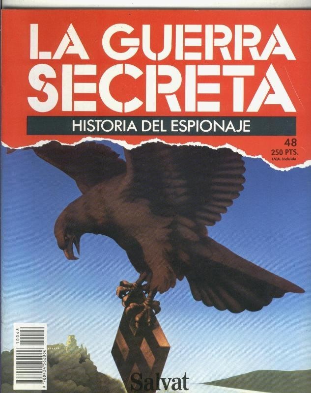 La Guerra Secreta: Historia del Espionaje numero 048, en la trasera foto de