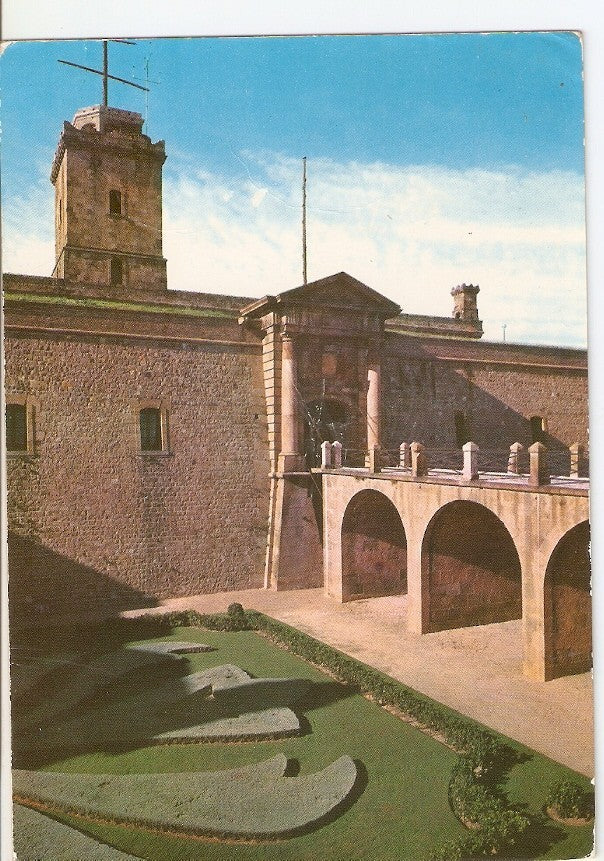 Postal 037108 : Barcelona. Castillo de Montjuich